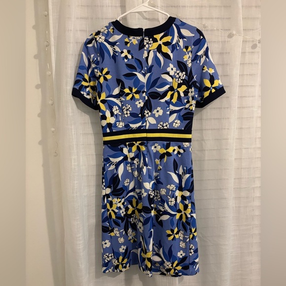 Draper James Persley Ponte Dress – Lavender Bellamy Floral - Picture 3 of 5